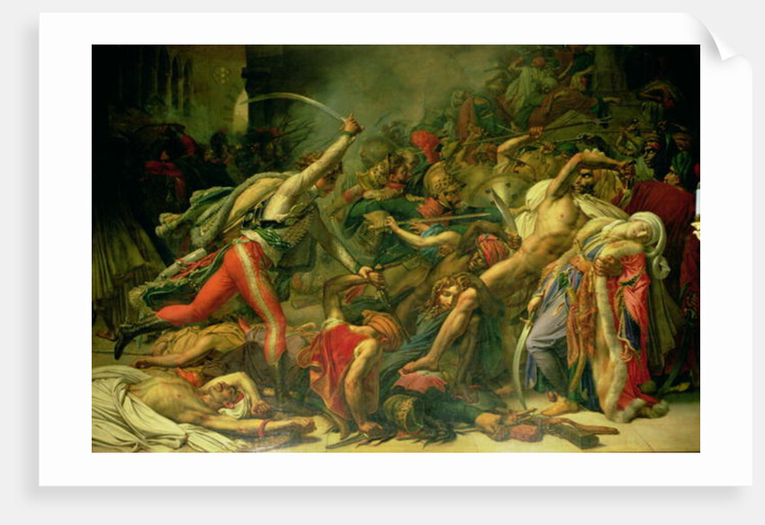 The Revolt at Cairo, 21st October 1798, 1810 by Anne Louis Girodet de Roucy-Trioson