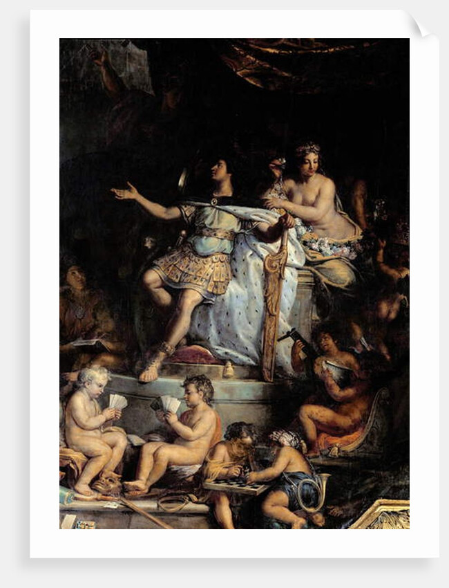 The King Governs, 1661 by Charles Le Brun