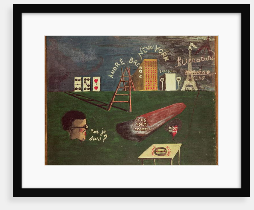 The Death of Andre Breton, 1922 by Robert Desnos