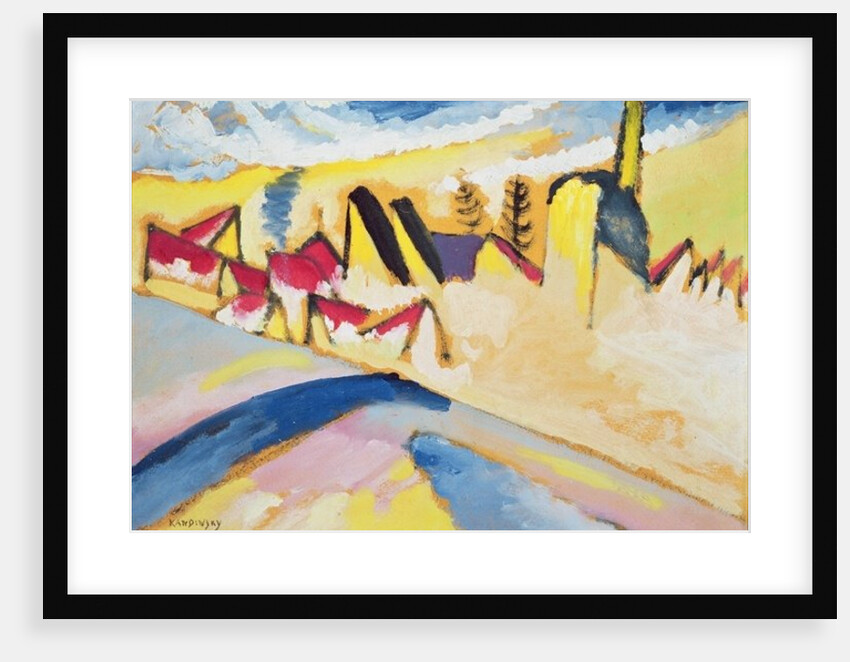 Study in Winter No. 2, c.1910 by Wassily Kandinsky