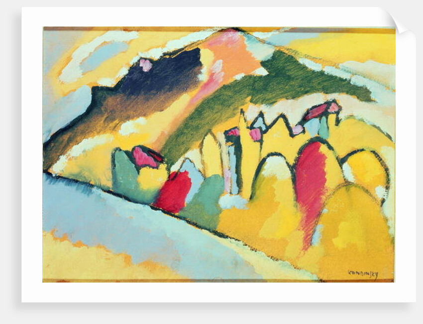 Study in Autumn No. 1, 1910 by Wassily Kandinsky