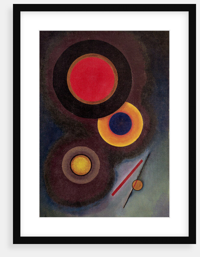 Composition with Circles and Lines, 1926 by Wassily Kandinsky