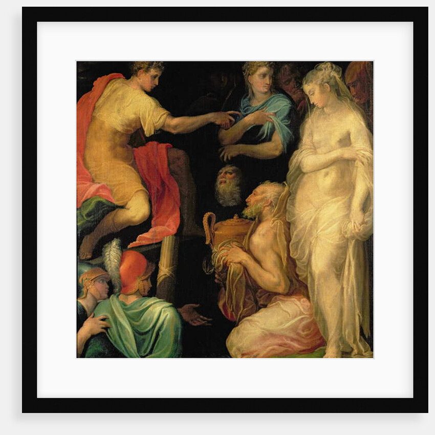 The Continence of Major Scipio by Nicolo dell' Abate