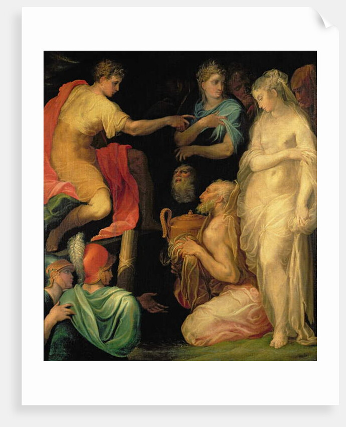 The Continence of Major Scipio by Nicolo dell' Abate