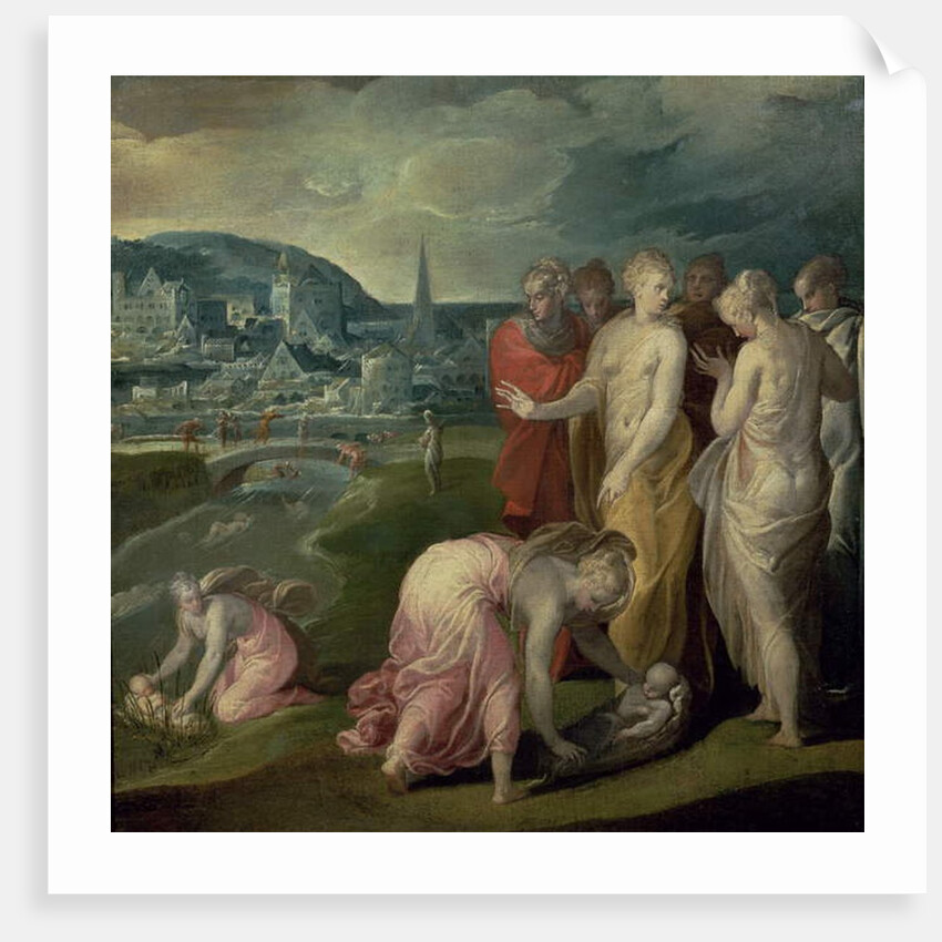 The Finding of Moses by Nicolo dell' Abate
