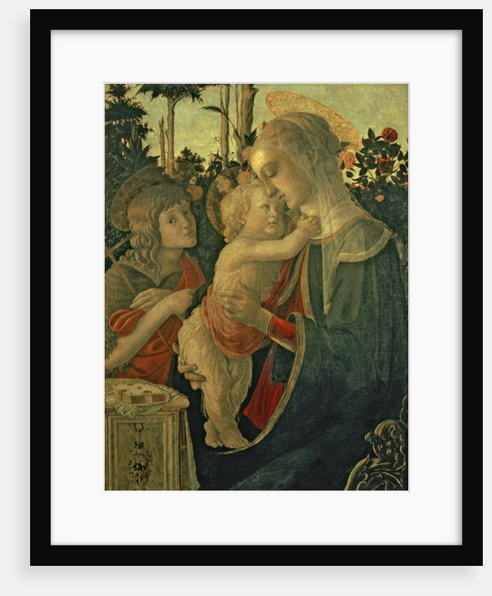 Madonna and Child with St. John the Baptist by Sandro Botticelli