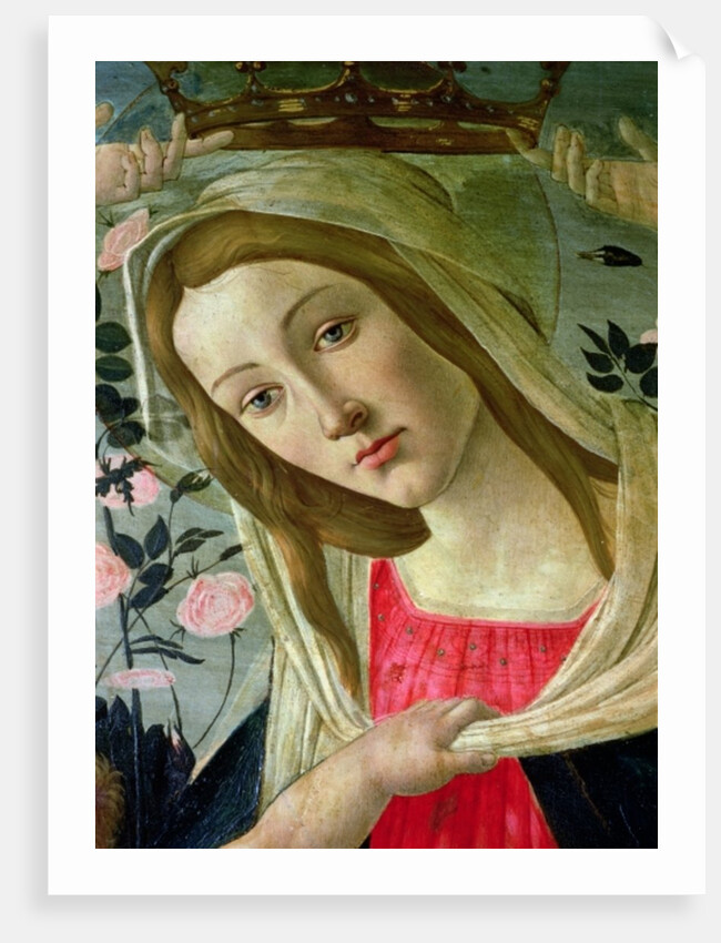 Madonna and Child Crowned by Angels by Sandro Botticelli