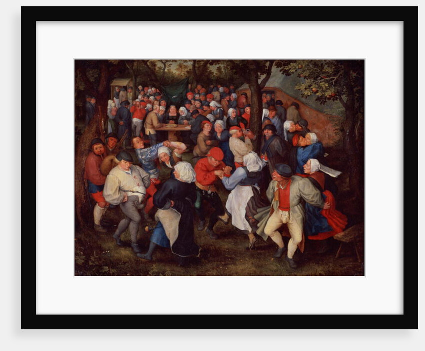 Village Dance by Jan the Younger Brueghel