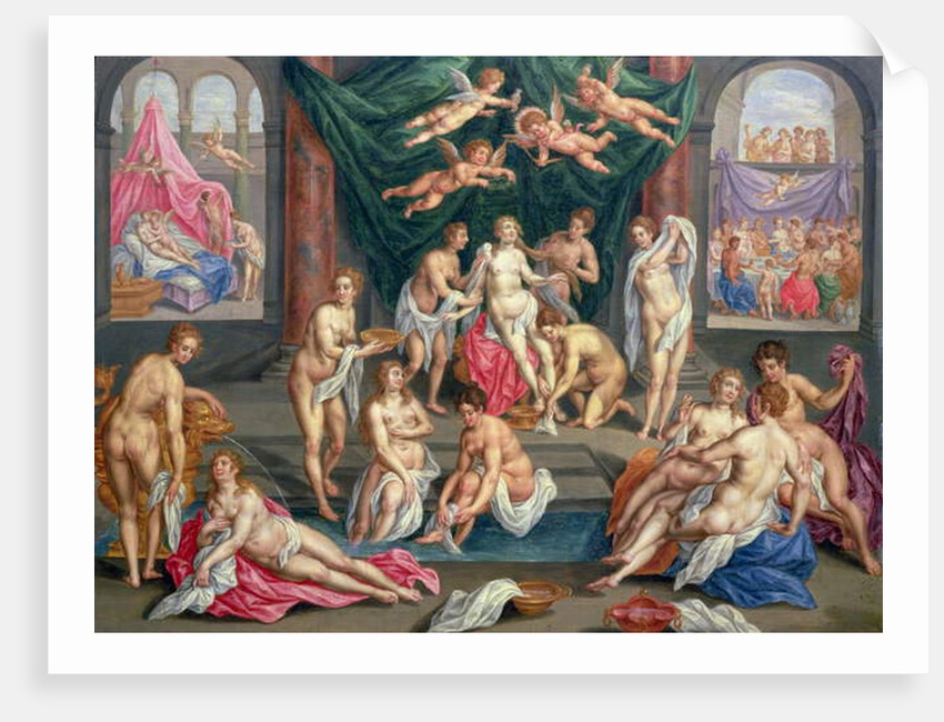 The Story of Cupid and Psyche by Hendrik de Clerck