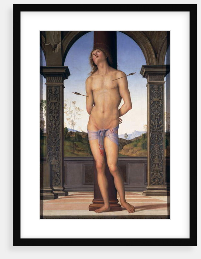 St. Sebastian, c.1490-1500 by Pietro Perugino