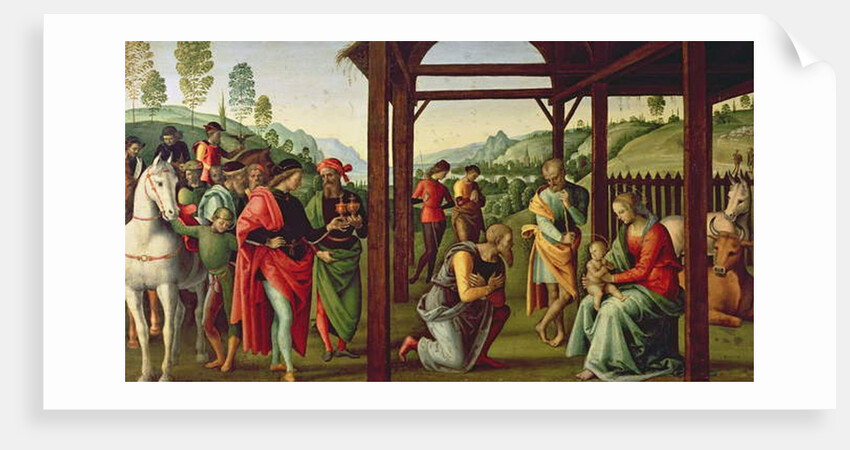 The Adoration of the Magi by Pietro Perugino