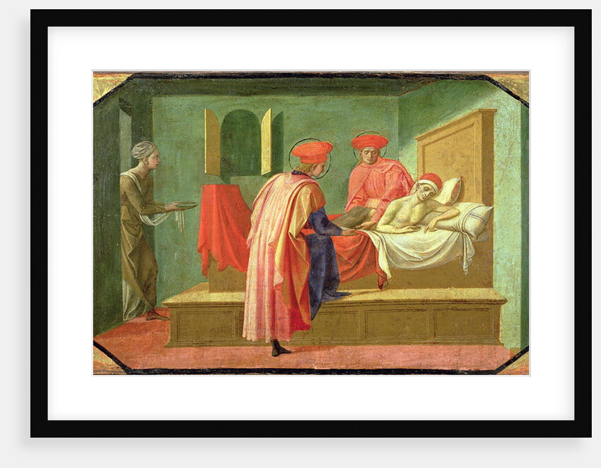 SS. Cosmas and Damian Healing the Sick by Francesco di Stefano Pesellino