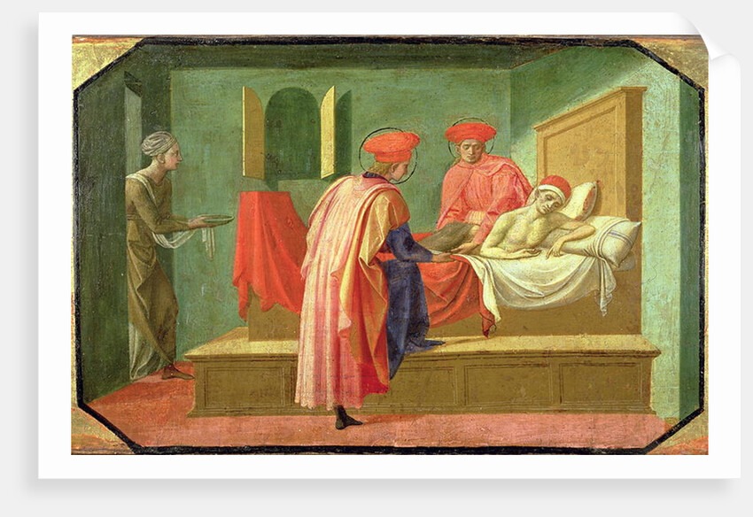 SS. Cosmas and Damian Healing the Sick by Francesco di Stefano Pesellino