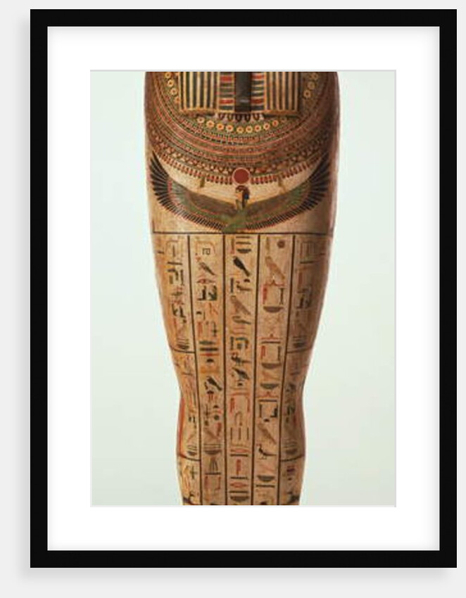 The sarcophagus of Psamtik I Late Period by Egyptian 26th Dynasty