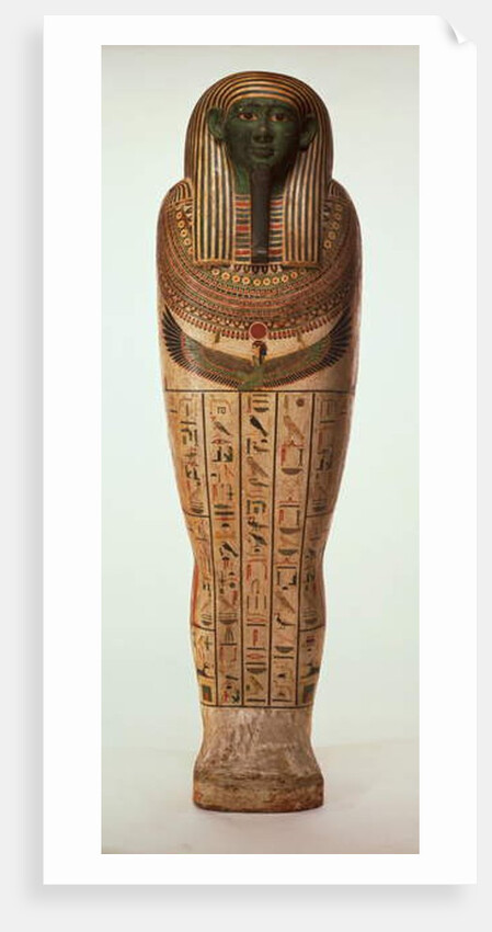 The sarcophagus of Psamtik I Late Period by Egyptian 26th Dynasty