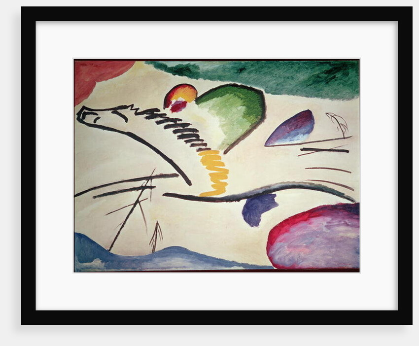 Abstract Horse, 1911 by Wassily Kandinsky
