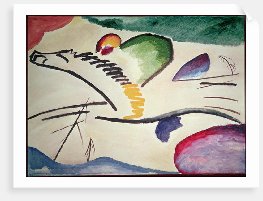 Abstract Horse, 1911 by Wassily Kandinsky