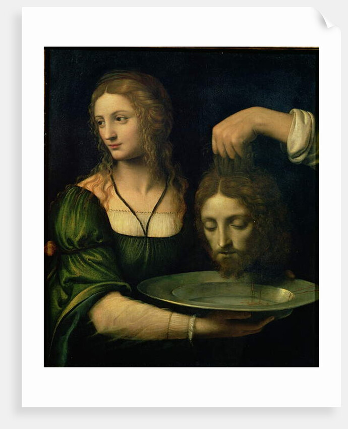 Salome with the Head of St. John the Baptist by Bernardino Luini