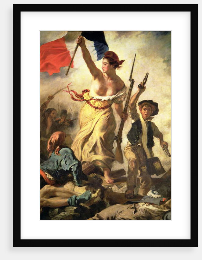 Liberty Leading the People, 28 July 1830, c.1830-31 by Ferdinand Victor Eugene Delacroix