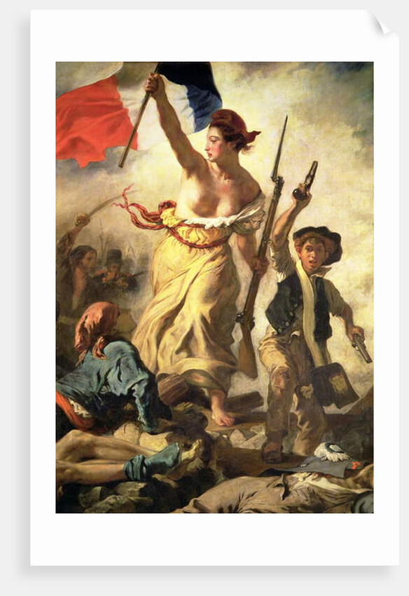 Liberty Leading the People, 28 July 1830, c.1830-31 by Ferdinand Victor Eugene Delacroix