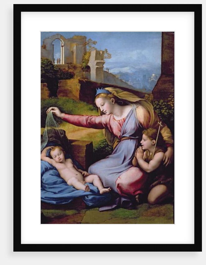 The Madonna of the Blue Diadem or The Madonna of the Veil by Raphael