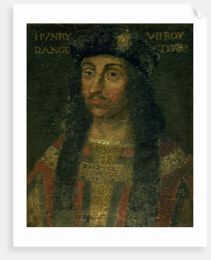Portrait of Henry VII by Jean Monier or Mosnier