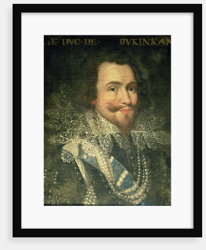 Portrait of George Villiers, 1st Duke of Buckingham by Jean Monier or Mosnier