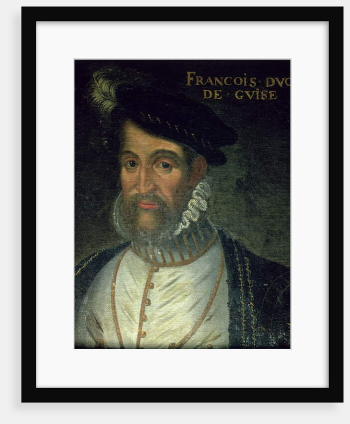 Portrait of Francois, 2nd Duke Guise French soldier and statesman by Jean Monier or Mosnier