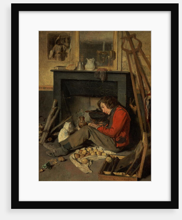 Interior of a Studio, 1845 by Octave Tassaert