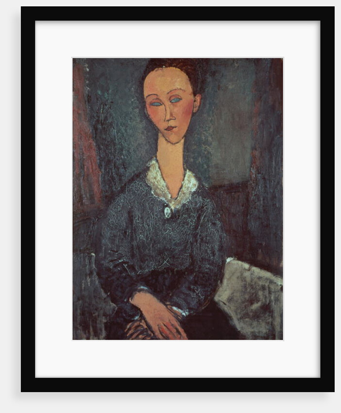 Portrait of a Woman with a White Collar by Amedeo Modigliani
