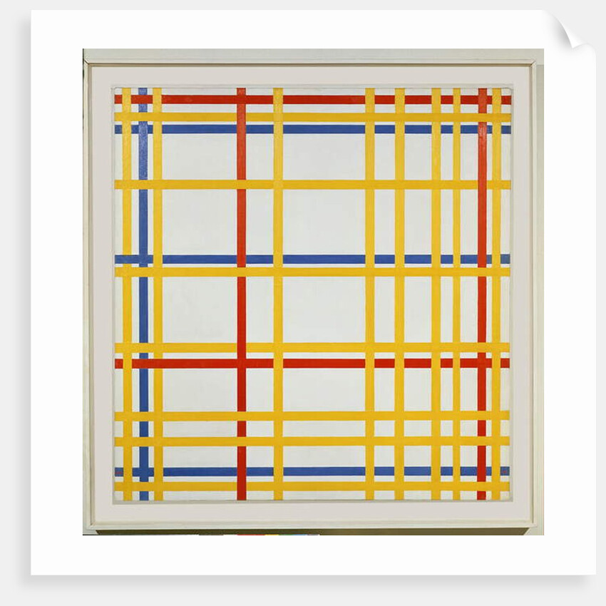 New York City, 1942 by Piet Mondrian