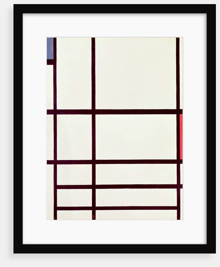 Composition in Red, Blue and White: II, 1937 by Piet Mondrian