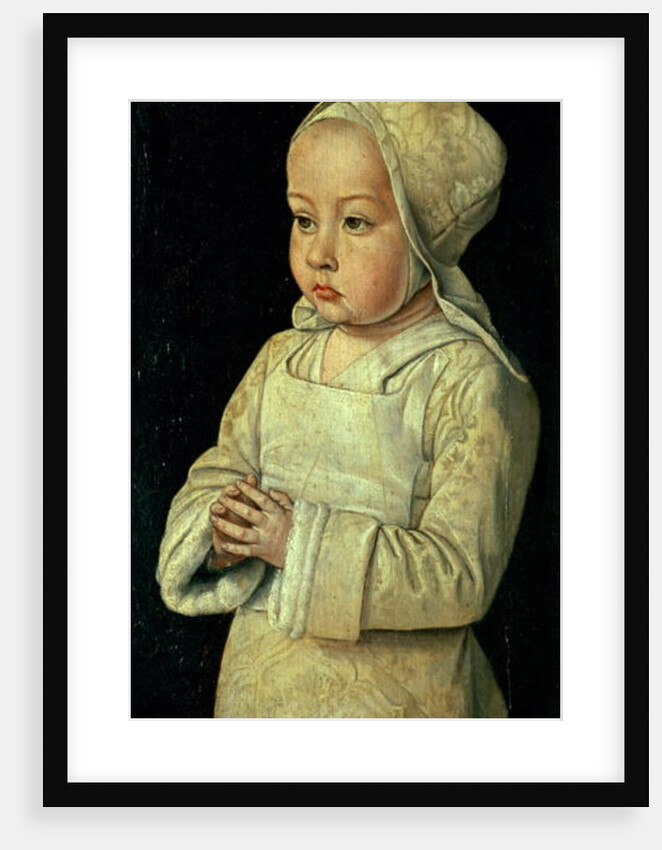 Portrait of Suzanne of Bourbon daughter of Peter II and Anne of France, Duke and Duchess of Bourbon, 1492-93 by Master of Moulins