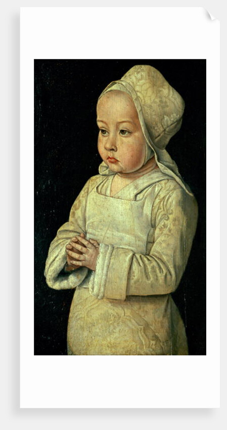 Portrait of Suzanne of Bourbon daughter of Peter II and Anne of France, Duke and Duchess of Bourbon, 1492-93 by Master of Moulins