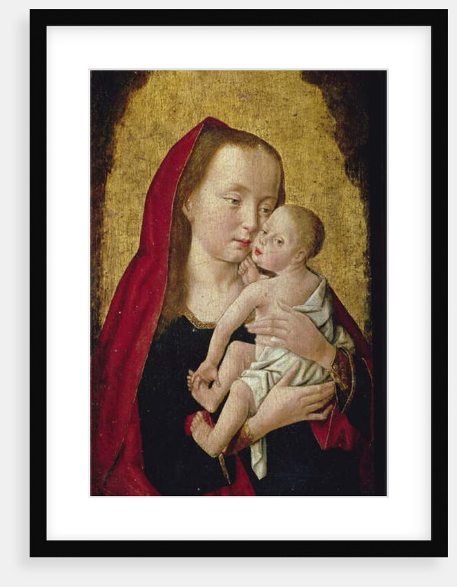Madonna and Child by Master of St. Giles
