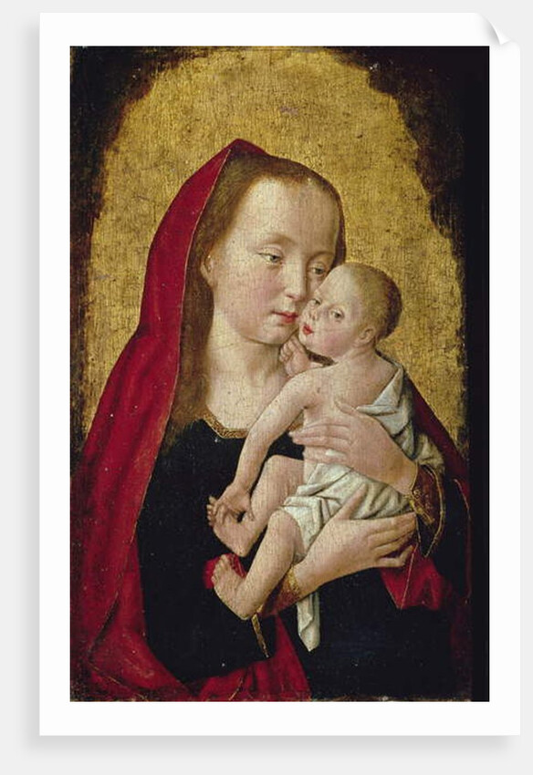 Madonna and Child by Master of St. Giles
