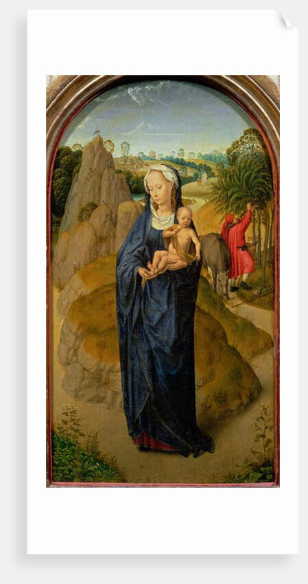 The Rest on the Flight into Egypt by Hans (attr.to) Memling