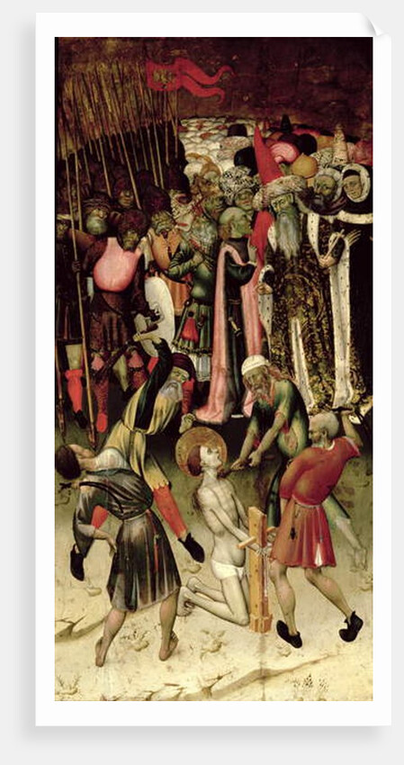 The Persecution of St. George. c.1435 by Bernardo Martorell