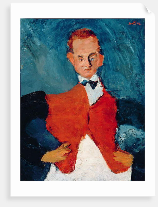 The Room-Service Waiter by Chaim Soutine