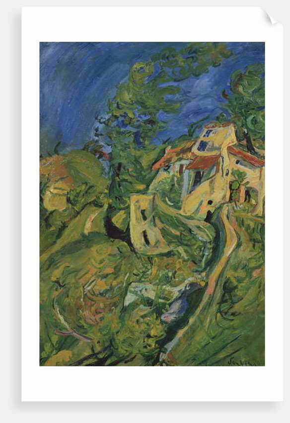 Landscape by Chaim Soutine