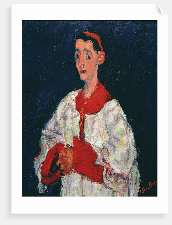 Choir Boy, 1928 by Chaim Soutine