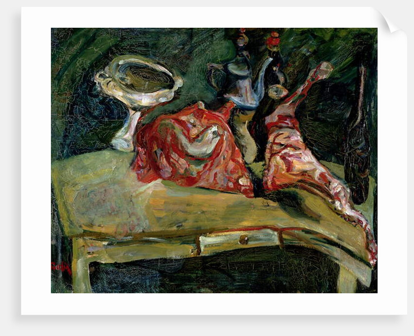 The Table by Chaim Soutine