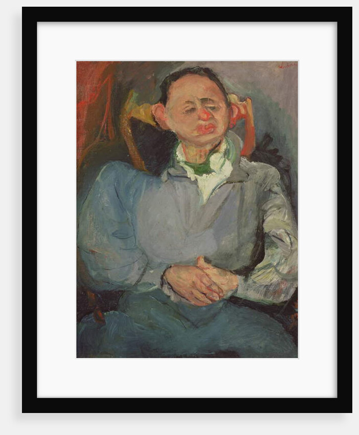 Portrait of Oscar Miestchaninoff 1923 by Chaim Soutine