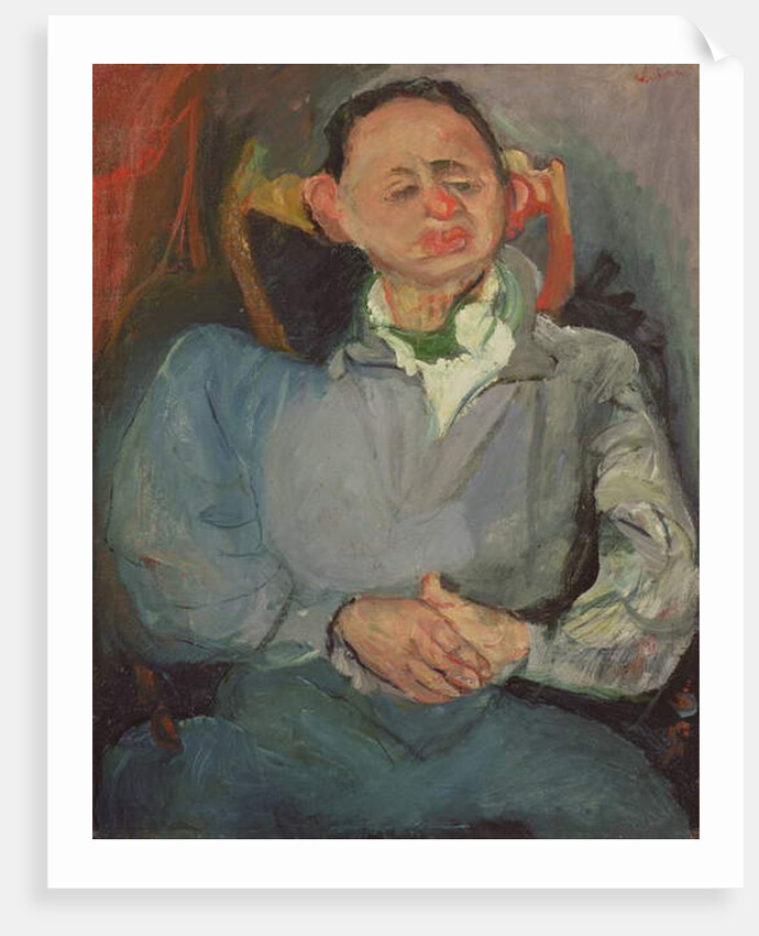 Portrait of Oscar Miestchaninoff 1923 by Chaim Soutine