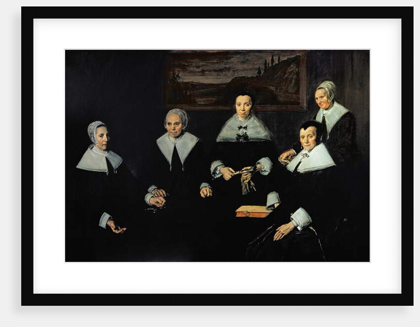 The Regentesses of the Old Men's Almhouse, Haarlem, 1664 by Frans Hals