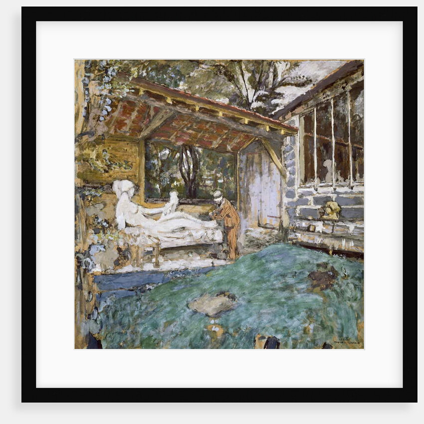 Maillol at work on Cezanne Memorial, c.1925 by Edouard Vuillard