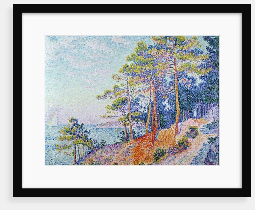 St. Tropez, the Custom's Path, 1905 by Paul Signac