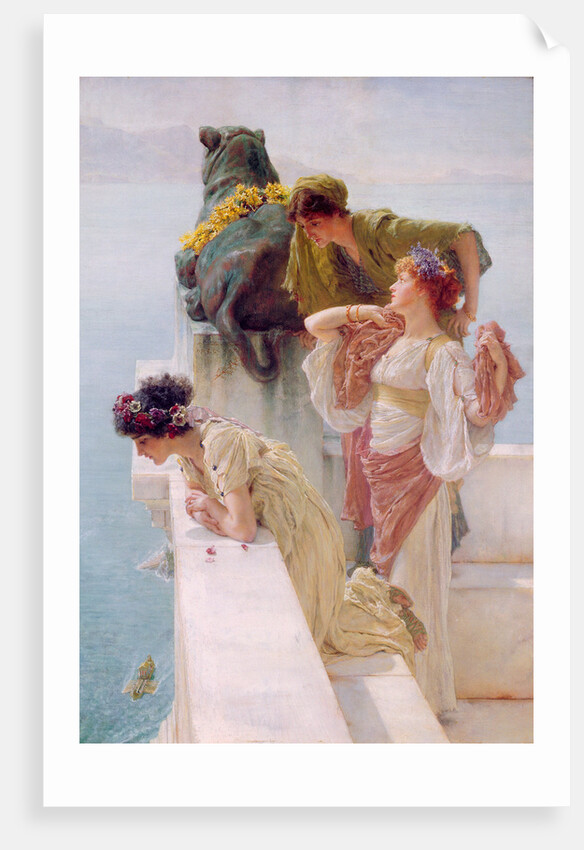 A Coign of Vantage, 1895 by Lawrence Alma-Tadema