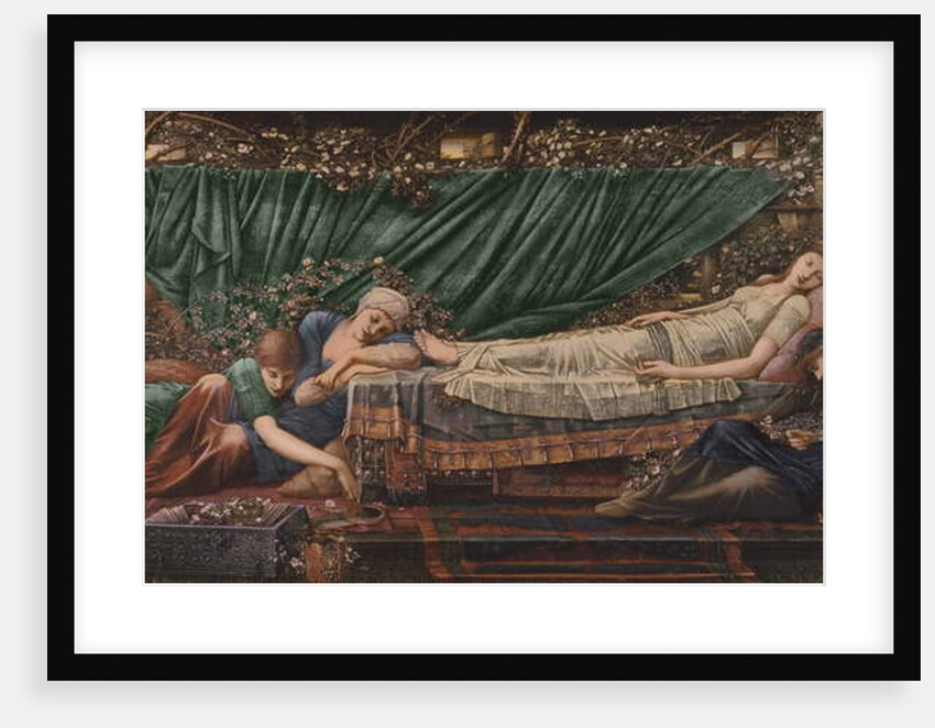 The Sleeping Beauty, 1870-90 by Edward Coley Burne-Jones