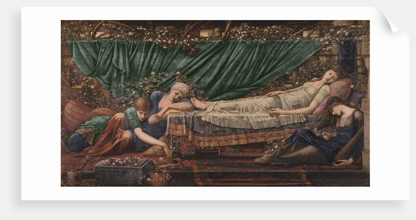 The Sleeping Beauty, 1870-90 by Edward Coley Burne-Jones